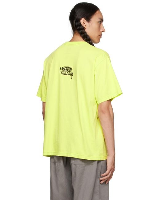 Neighborhood Yellow Graphic T-shirt for men