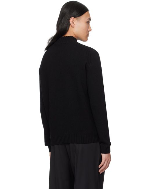Vivienne Westwood Black Fisherman Sweater for men