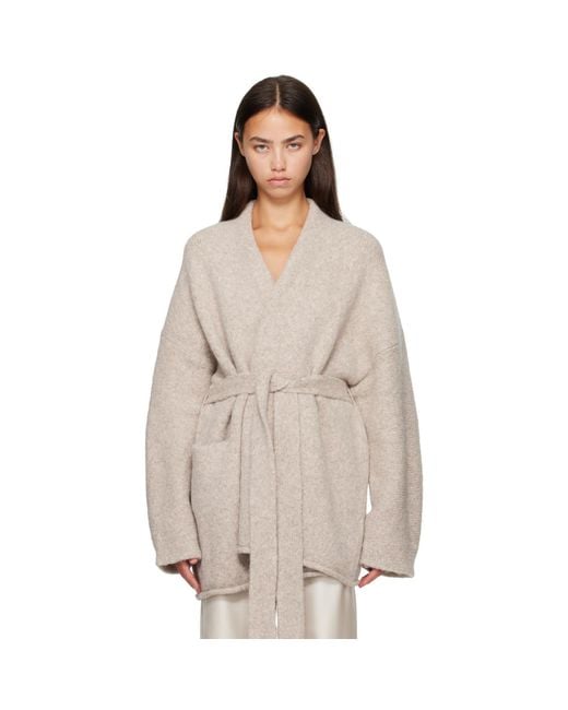 Lauren Manoogian Gray Off- Coto Cardigan