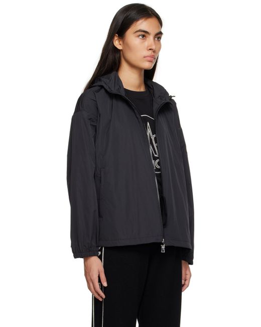 Moncler Black Tyx Rain Jacket