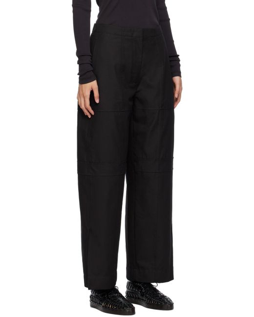Jil Sander Water-Repellent Trousers in Black Lyst UK