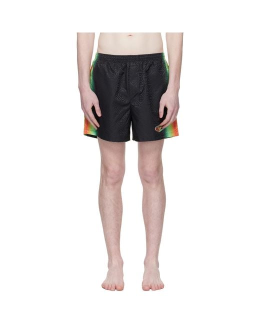 Casablanca Black Shorts for men
