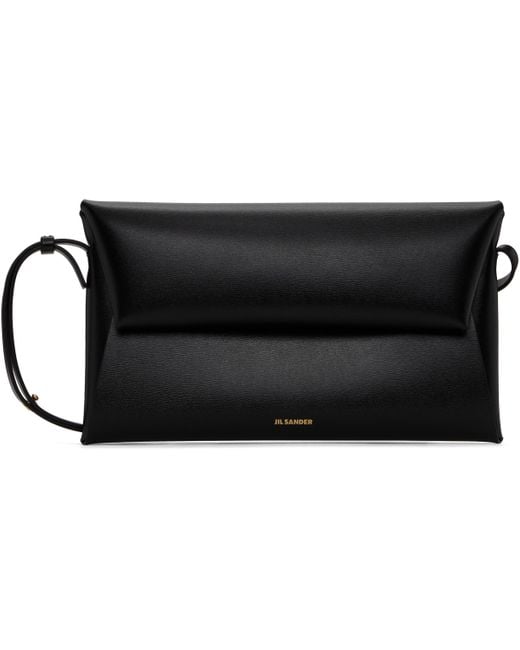 Jil Sander Black Folded Small Bag