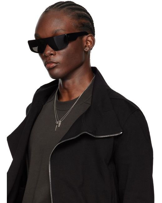 Rick Owens Porterville Performa Sunglasses in Black for Men Rick Owens Porterville Performa Sunglasses in Black for Men