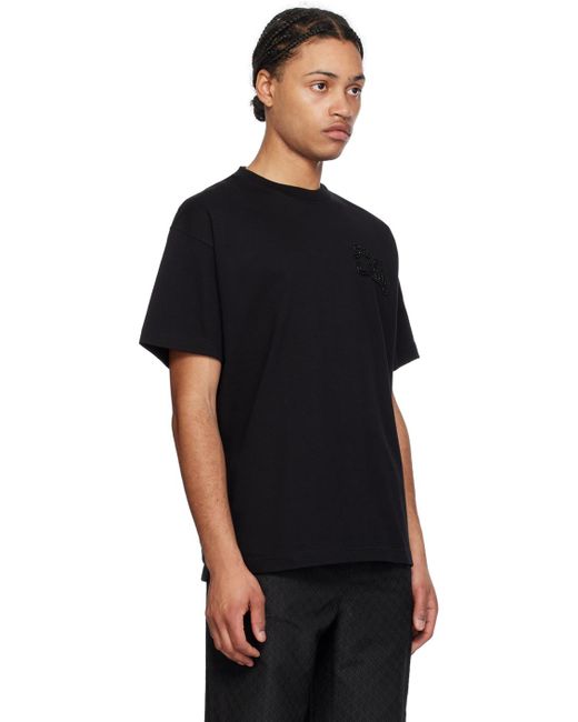 Soulland Black Kai T-Shirt for men