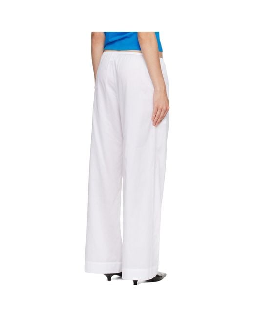 Leset Blue Yoko Pocket Trousers