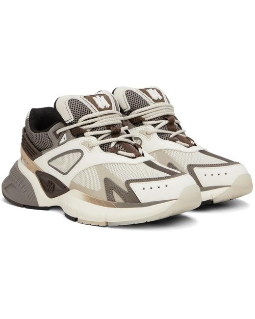 Amiri Multicolor Ma Runner Chunky-sole Leather And Mesh Low-top Trainers for men