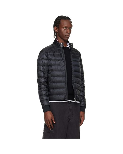 Moncler Black Rigel Short Down Jacket for men
