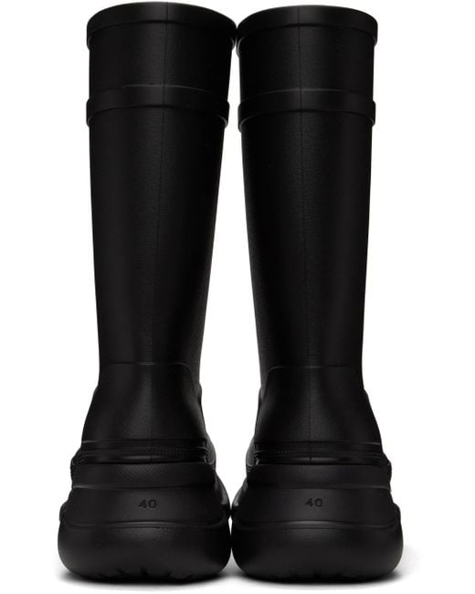 メンズ Balenciaga Crocsエディション ブーツ Black