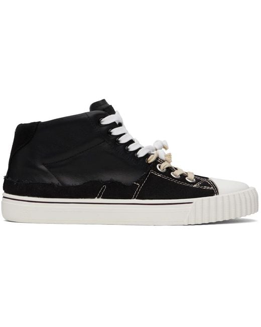 Maison Margiela Black New Evolution Sneakers for men