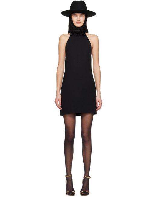 Robe courte noire a corsage bain de soleil Dolce Gabbana en coloris Noir Lyst