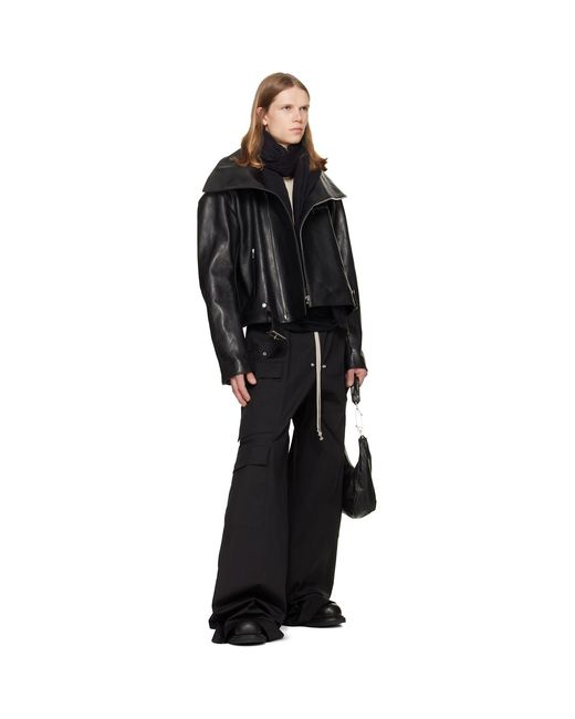 Rick Owens Black Small Gemini Bag for men
