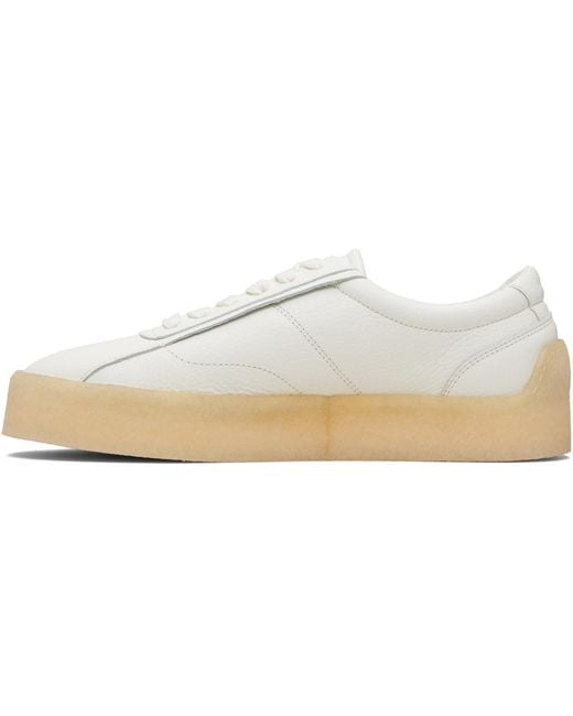 HUGO Black Grained Leather Sneakers for men