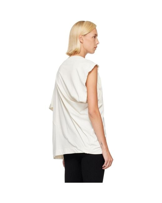 Vivienne Westwood White Off- Oversized Hebo T-Shirt