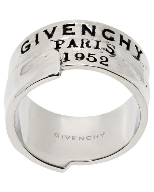 Givenchy Metallic Tape' Ring for men