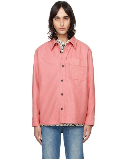 A.P.C. . Pink Basile Shirt for men
