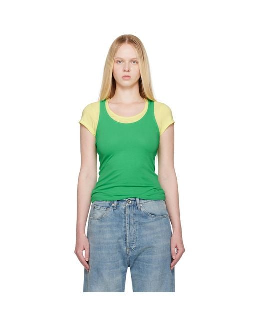 Paloma Wool Green Marion T-Shirt