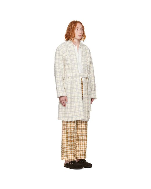 young n sang Natural Serene Rural Landscapes Coat for men