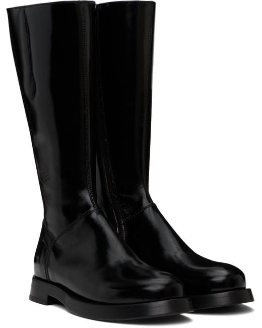 Miista Black Dreda Tall Boots
