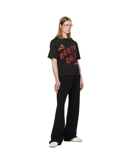 Amiri Black 'South Cali' Box T-Shirt for men