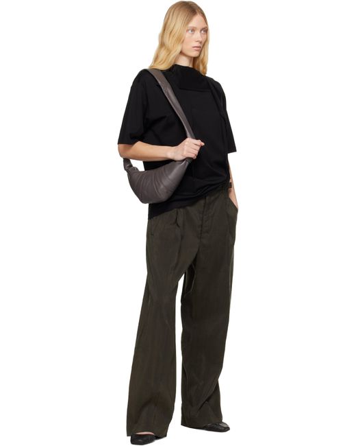 Lemaire トープ スモール Croissant バッグ Black