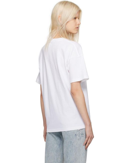 T-shirt oh g blanc à logo sott modifié Ksubi en coloris White