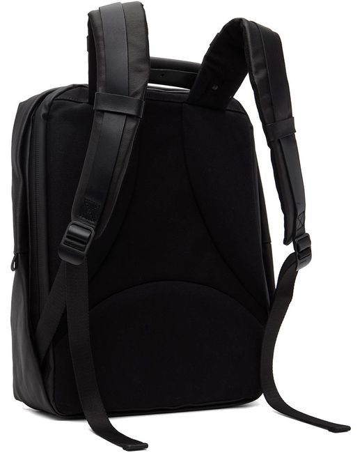 Côte&Ciel Black Small Rhine Backpack for men