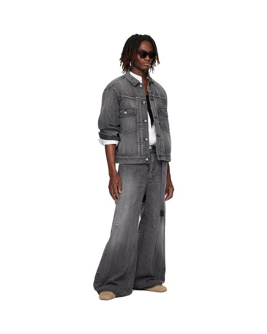 Sacai Black Beyondexx Jeans for men