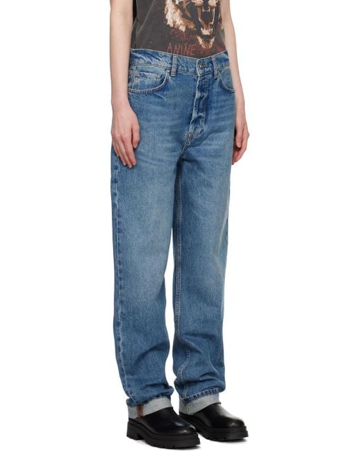 Anine Bing Blue Bodhi Jeans