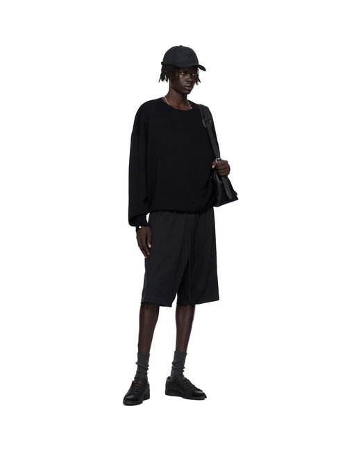 Fear Of God Black Long Sleeve Crewneck Sweater for men