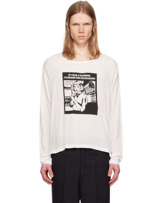 Random Identities Black Graphic T-Shirt for men
