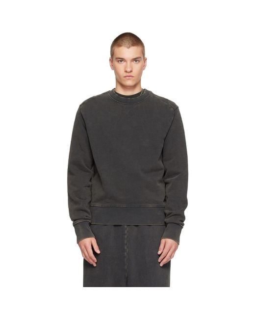 Entire studios Gray Pod Crew Sweatshirt for men