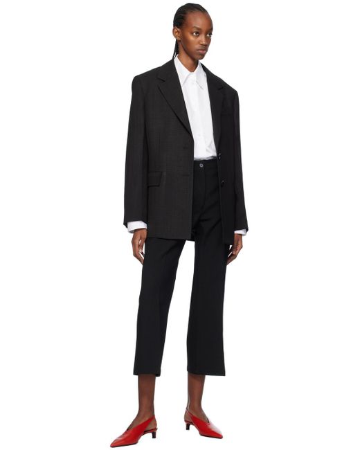 Jil Sander ホワイト ポインテッドカラー シャツ White