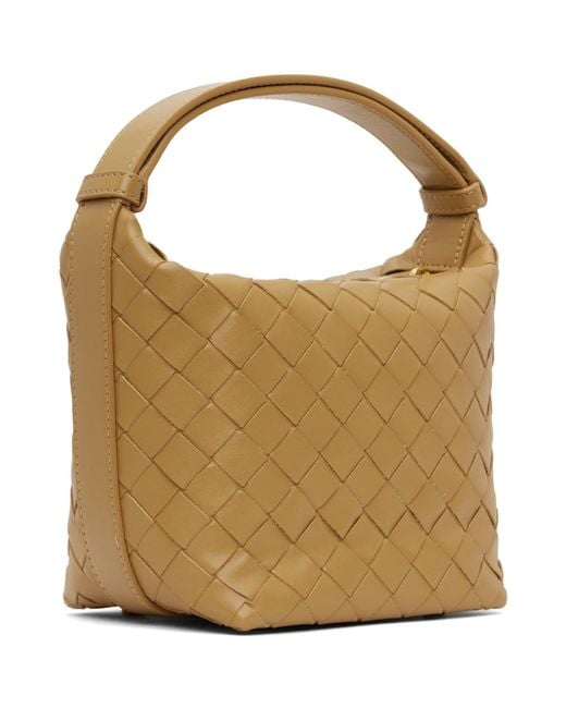 Bottega Veneta Natural Tan Candy Wallace Bag