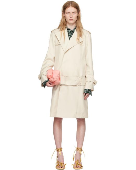 Burberry Natural Long Trench Coat