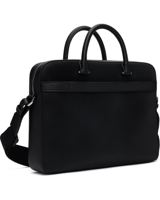 Porte-Document Noir En Cuir Synthétique À Motif À Logos Gaufré Boss pour homme en coloris Black