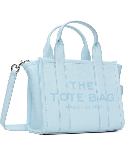 Marc Jacobs Blue 'The Leather Small' Tote