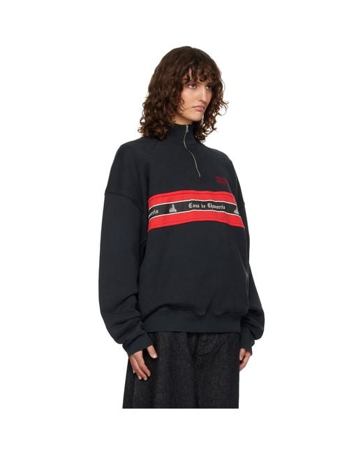 Willy Chavarria Black 'Casa De Chavarria' Gilroy Sweatshirt