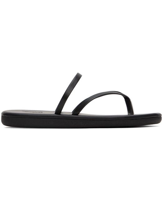 Ancient Greek Sandals Flip Flop Sandals in Black | Lyst