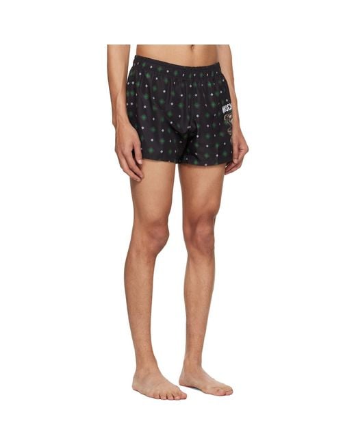 Moschino Blue Teddy Swim Shorts for men