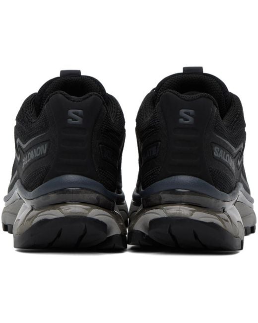 Salomon Black Xt-slate Advanced Rubber And Mesh Sneakers