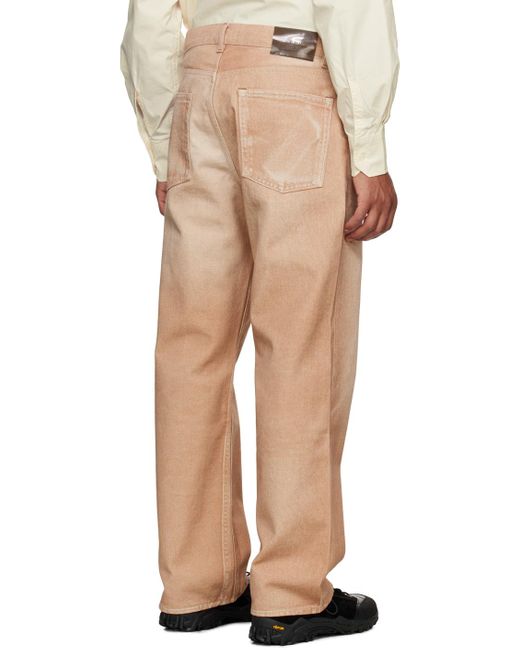 Our Legacy Natural Pink Third Cut Jeans for men