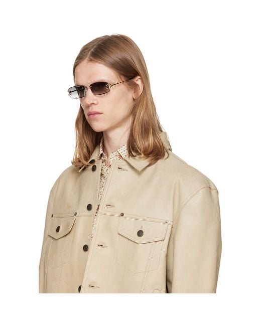Cartier Black Classic C Motif Sunglasses for men