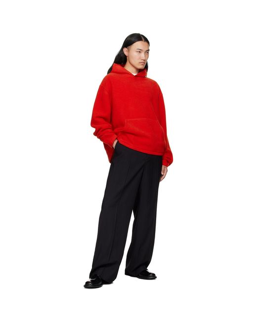 Rier Red Hoodie for men