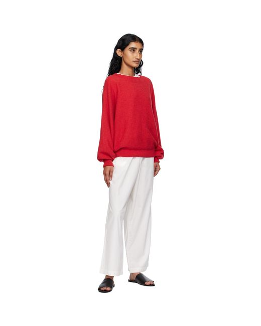 Baserange Red Soar Purl Sweater