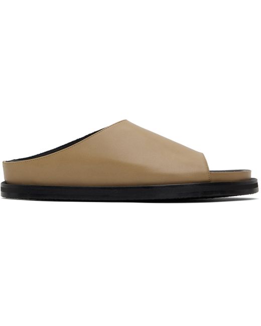 Studio Nicholson Black Taupe Spring Sandals
