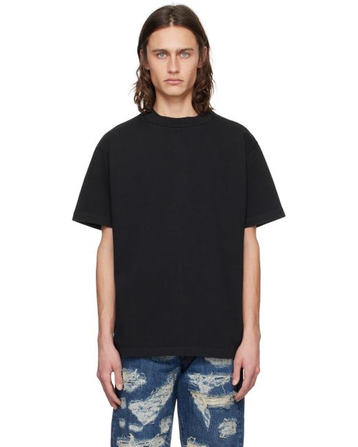 424 Black Alias T-Shirt for men