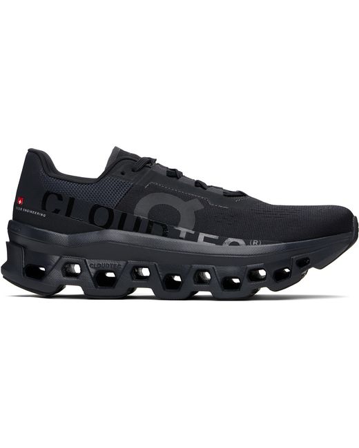 On Shoes Black Cloudmster Sneakers for men