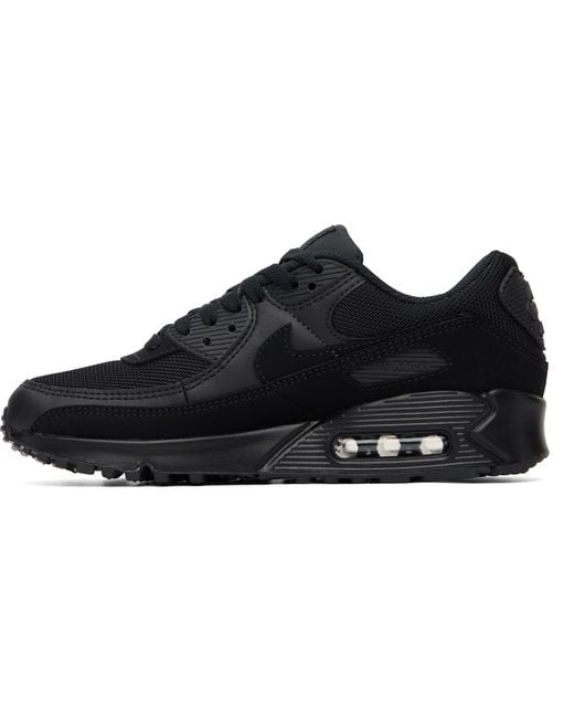 Nike Black Air Max 90 Sneakers for men