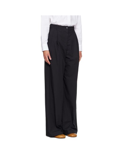 A.P.C. Black Ginny Trousers